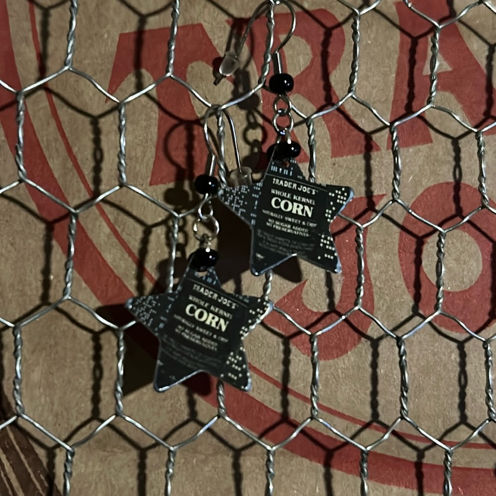 Trader Joe’s earrings star shaped